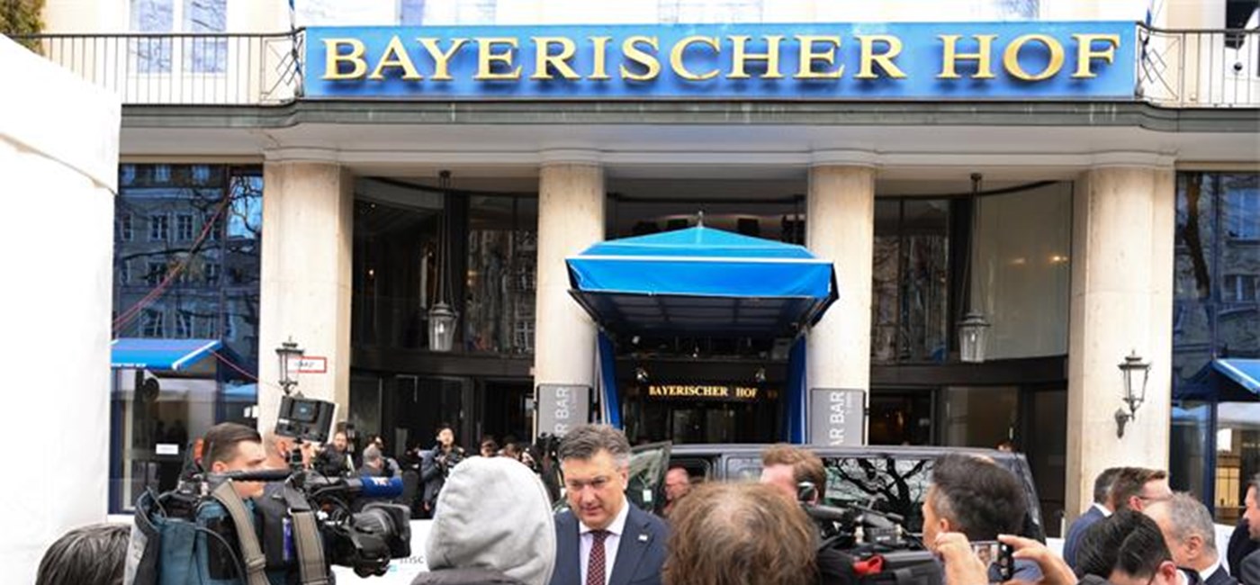 At the Munich conference, we discuss security challenges. We will continue to help Ukraine